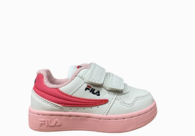 Fila scarpa sneakers da bambino Arcade Velcro 1011078.94F bianco corallo Most Durable Trail Running Shoes
