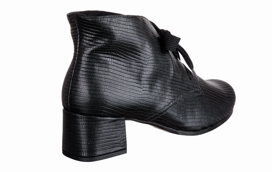 Grenson Rose Brogue Sem Crimson Black