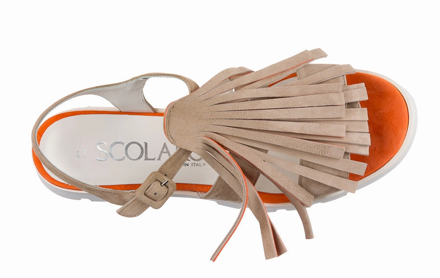 Mary Jane Leather Comfort Shoes Sco Sandstone