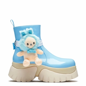 Stretch Mary Jane Shoes My Blue Melody Vilun Platform Boots