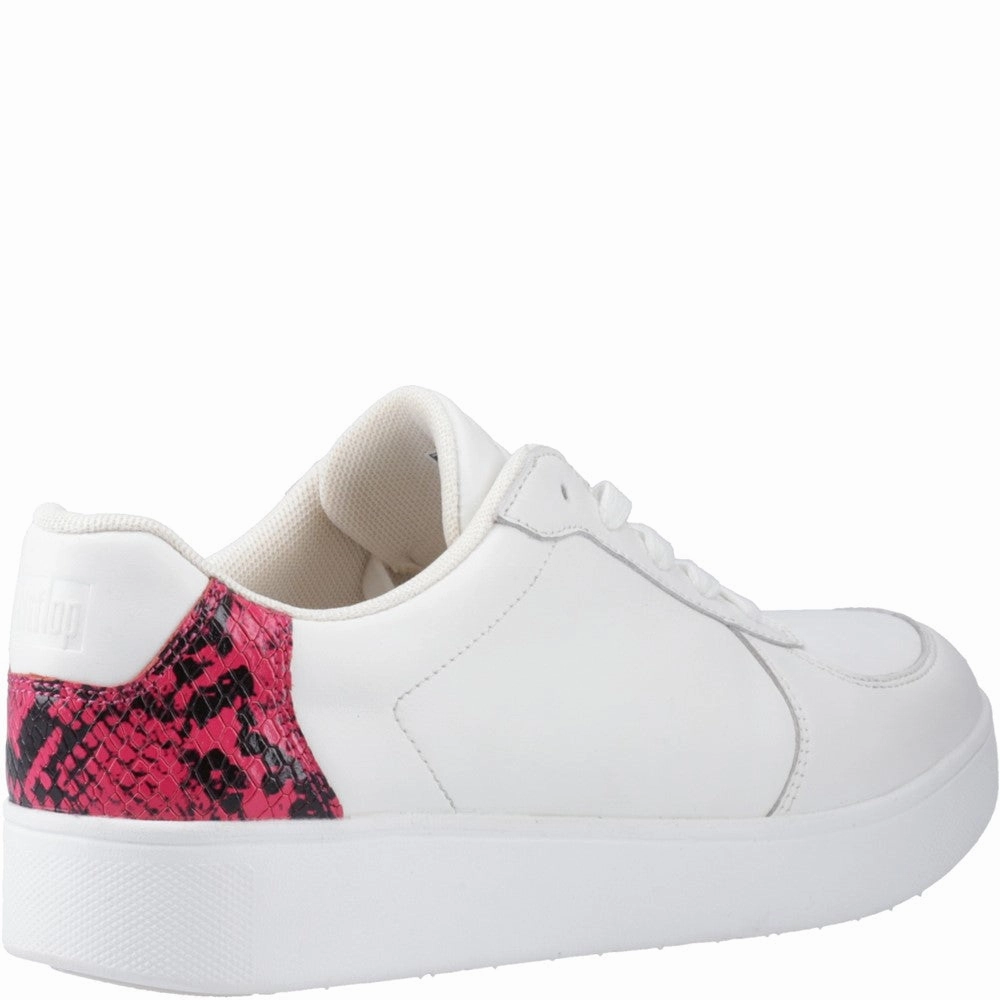 Fitflop Rally Snakeprint-Backtab Sneakers