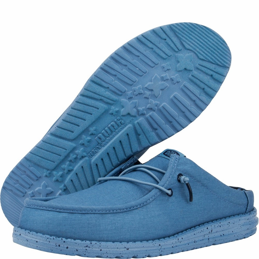 Cougar Shoes Sayah Casual Shoe HEYDUDE Wally Slip Canvas Mule