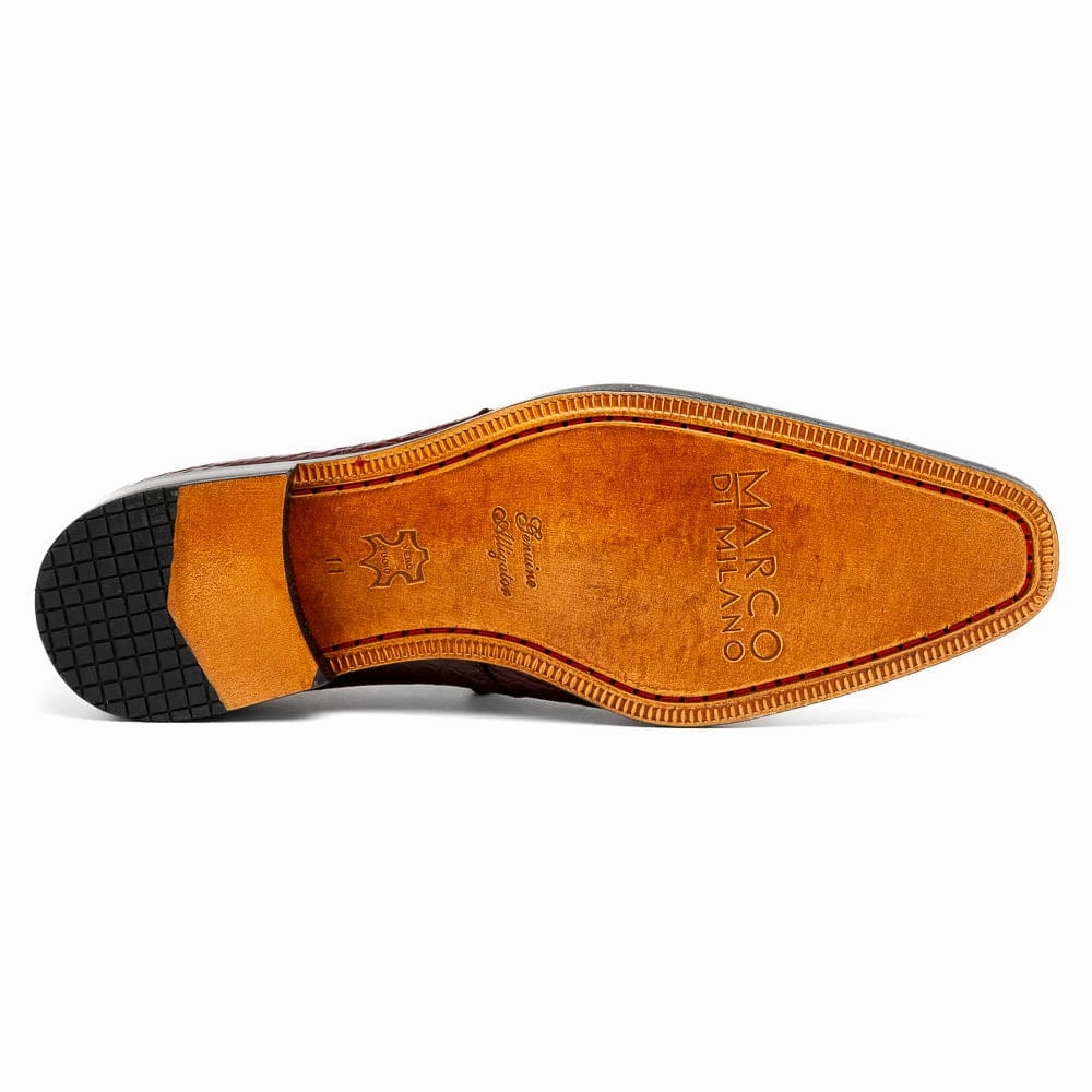 Fitipaldi Wine Lace Up Moccasin Shoes