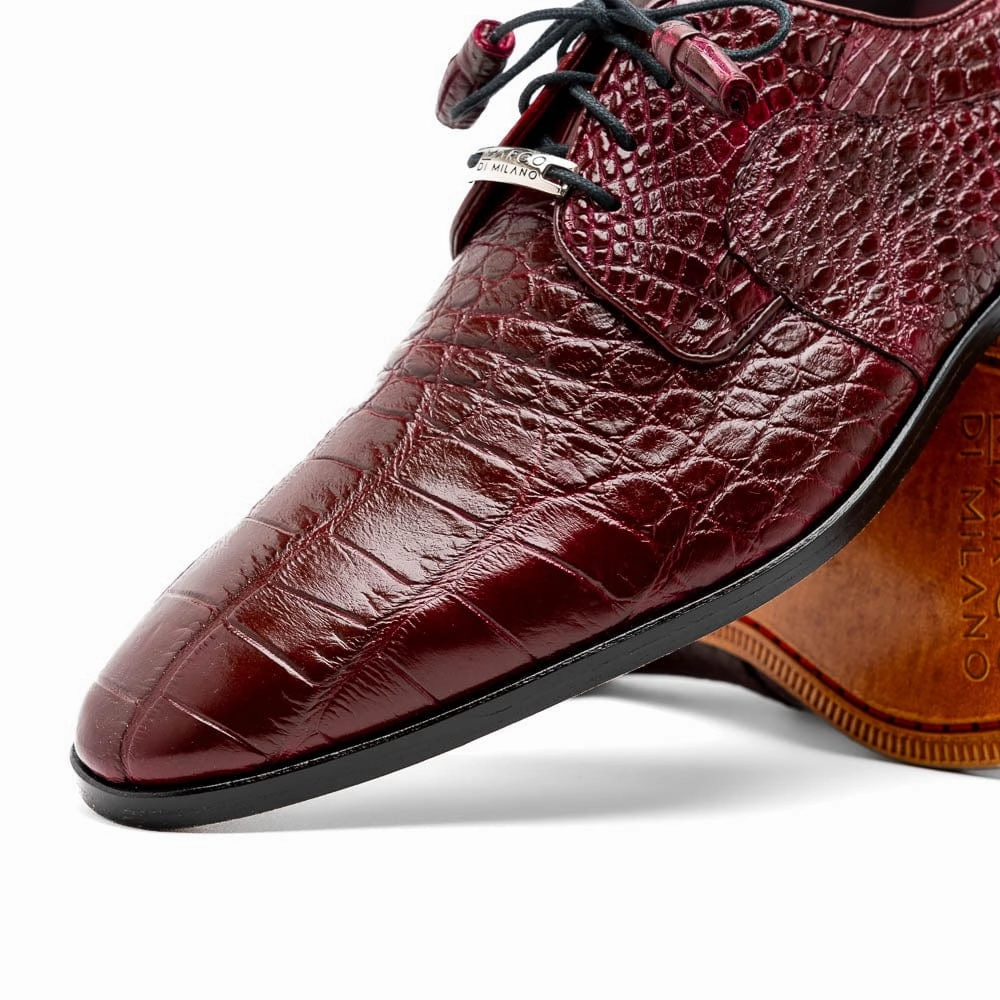 Fitipaldi Wine Derby Shoes Suit