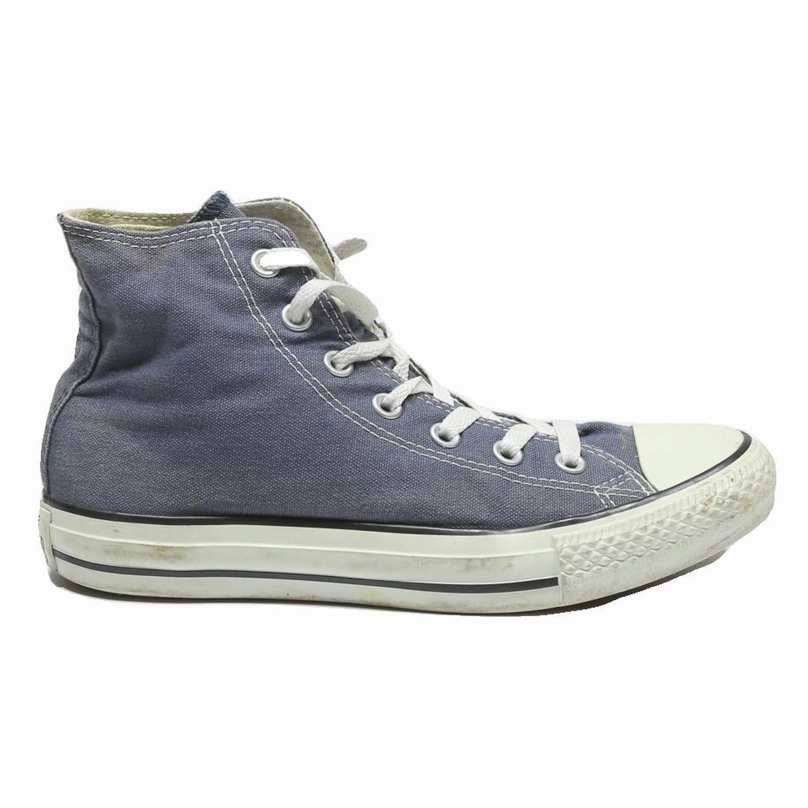 CONVERSE Chuck Taylor All Star Womens High Top Trainers Blue Canvas UK 6 Classic Spring Shoes Business Casual
