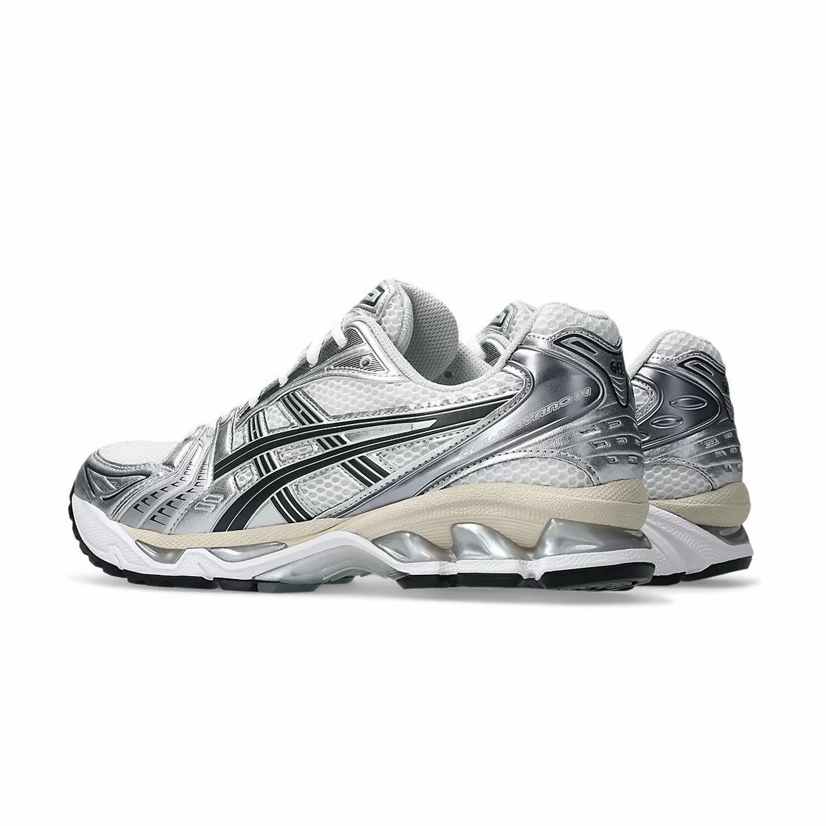 Gel-Kayano 14 'White Graphite Grey' Asics Fastball Squash Shoes