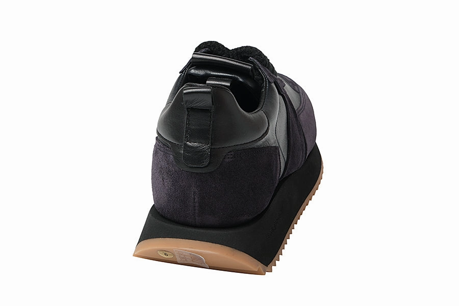 KEN YOSHIMOTO NAVY Gold Brogue Shoes