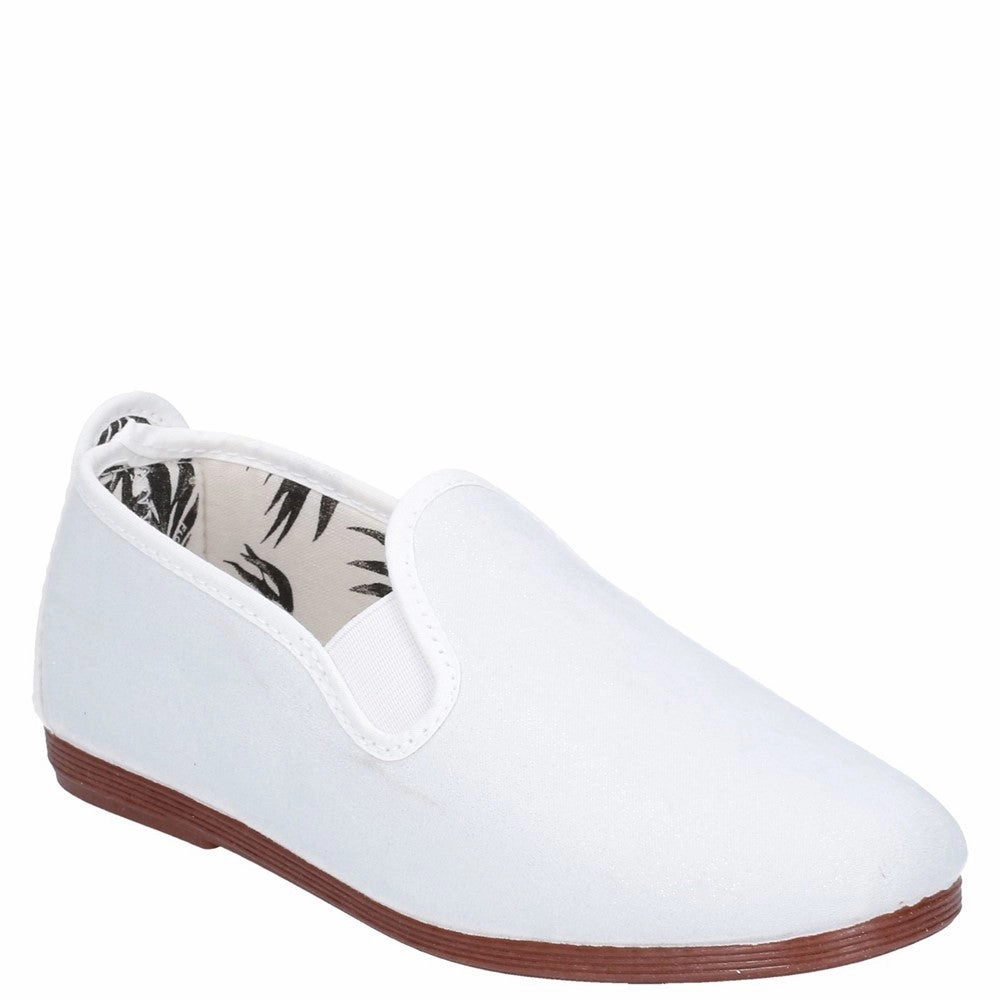 Contour Casual Shoe Flossy Crack Junior Slip On Shoe