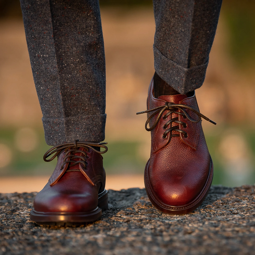 Suede Shoes Lace-up Fondeghee