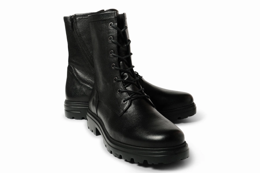 Dark Leather Brogues HAR SONTAG BLACK