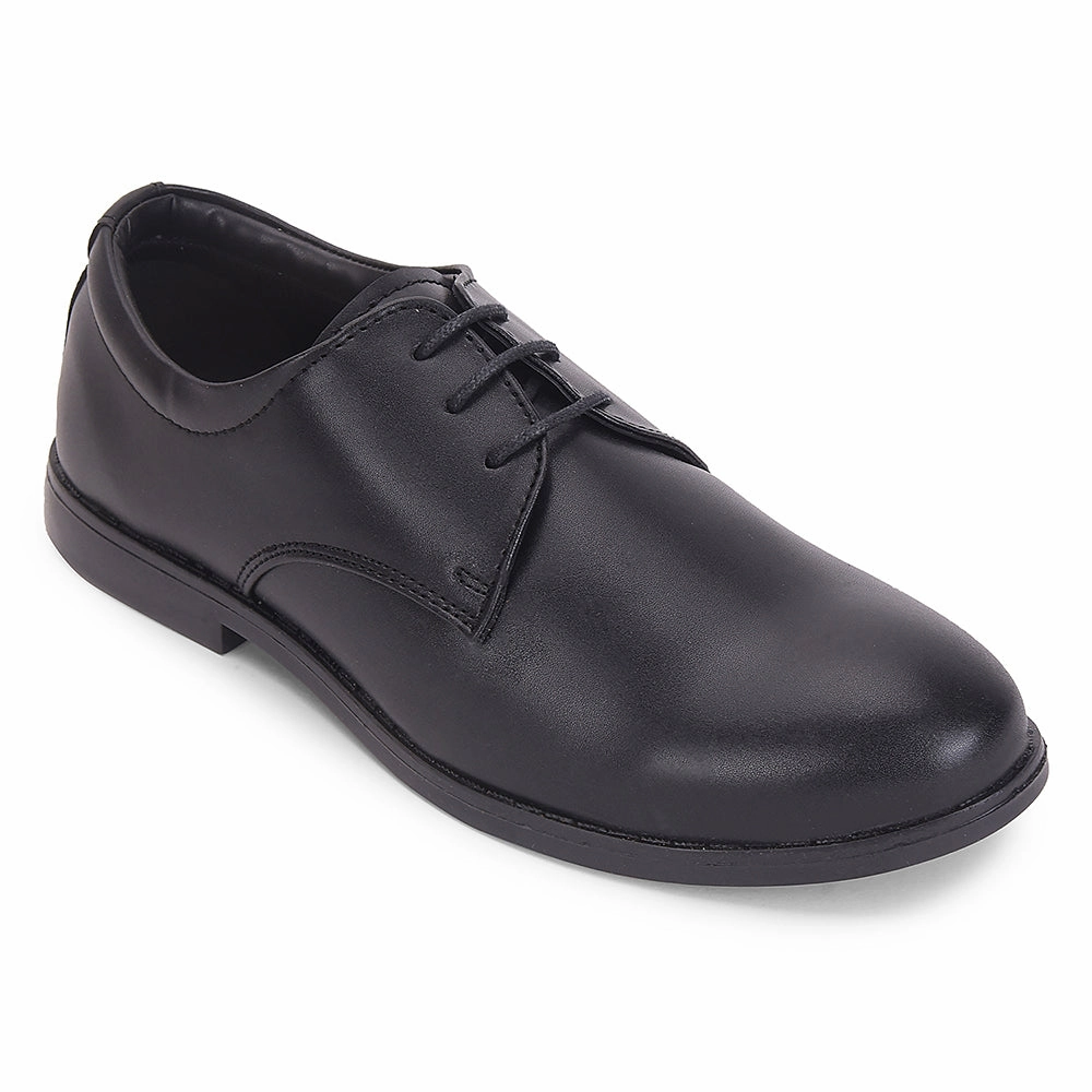 Derby Shoes Streetwear Fortune Black Formal Lacing Derby Shoes For Men MONTRICH-E By Liberty