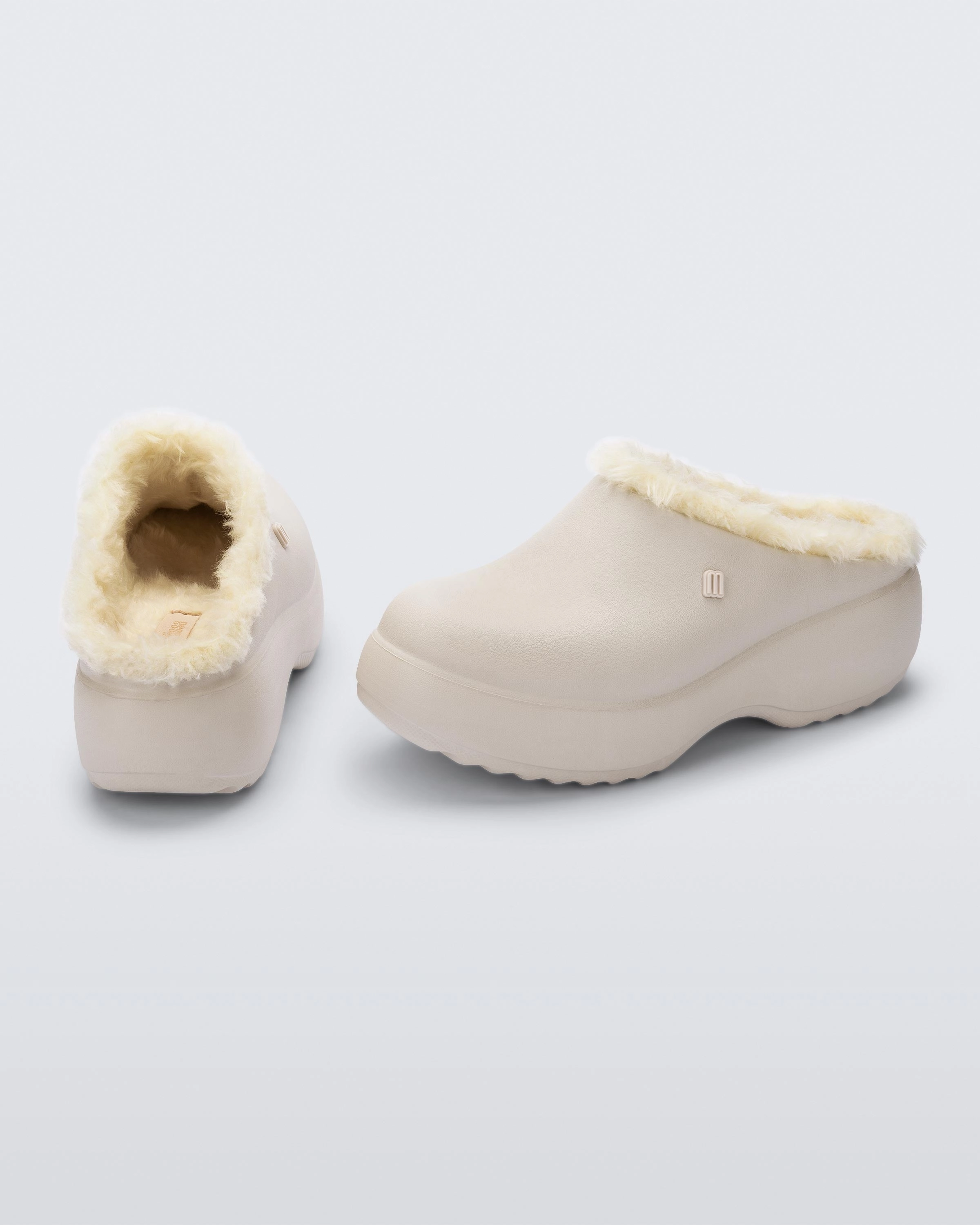 Free Clog Fluffy Platform