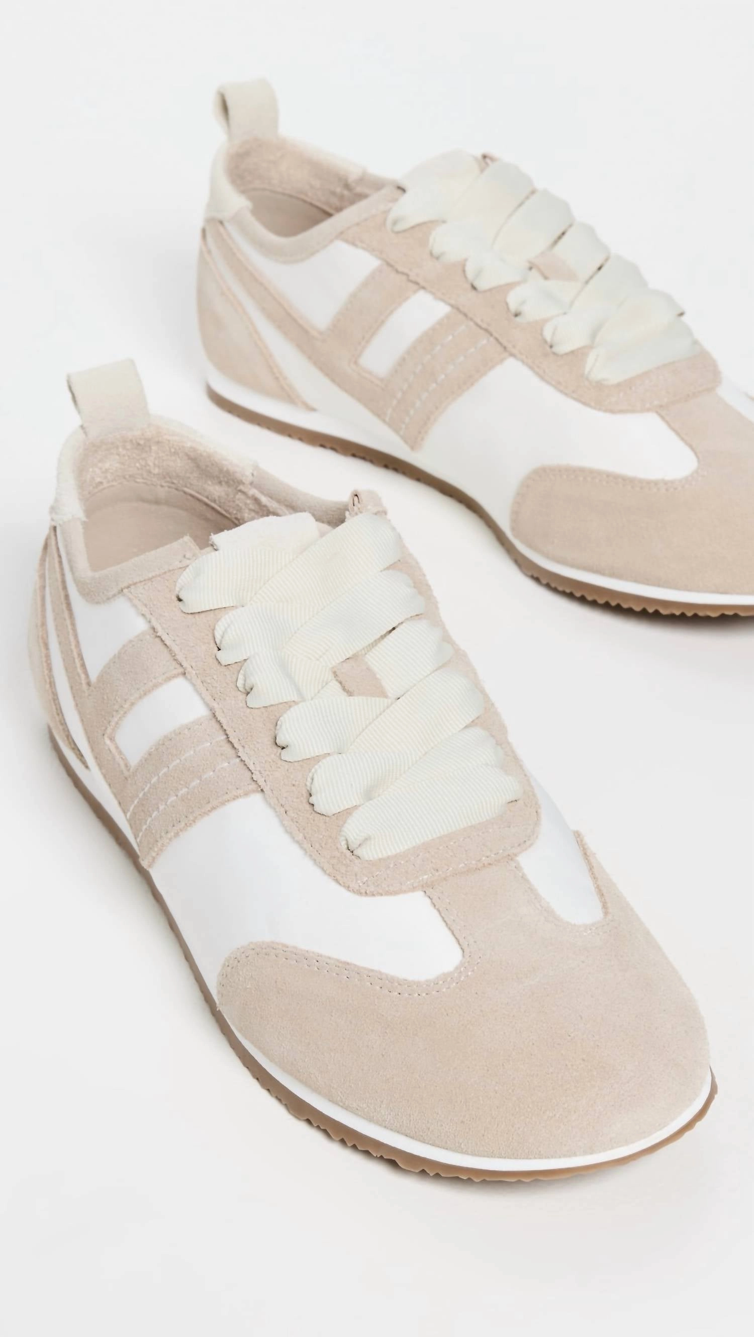 Women's Aces Tennis Sneakers In Chalk/desert White Reebok Tennis Shoes