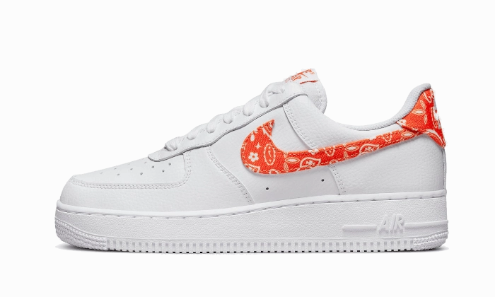 Penny Hardaway Shoes Nike Nike Air Force 1 Low '07 Essential Orange Paisley