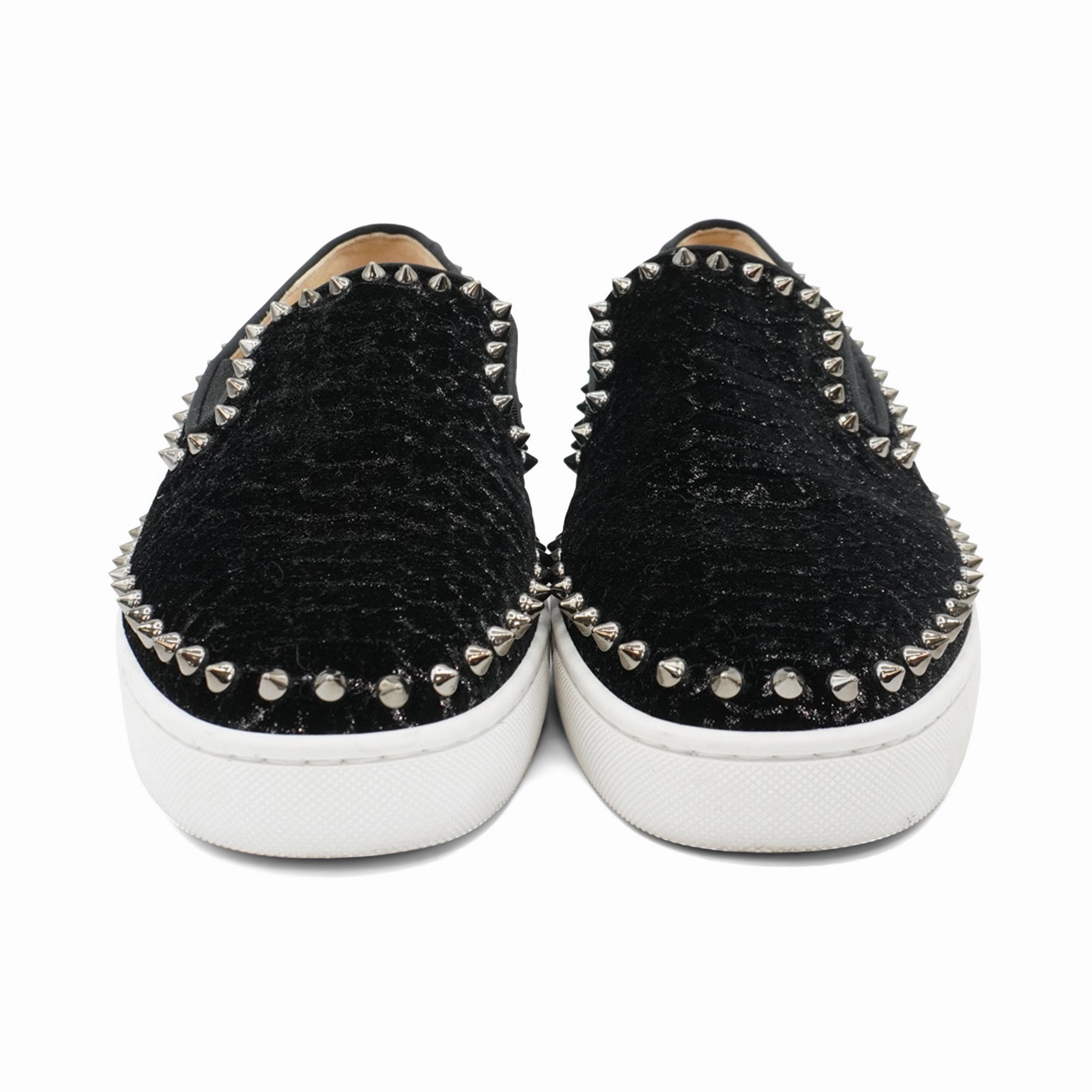 Christian Louboutin Spike Slip-On Sneakers - Men's 41 Hilfiger Slip On Sneakers