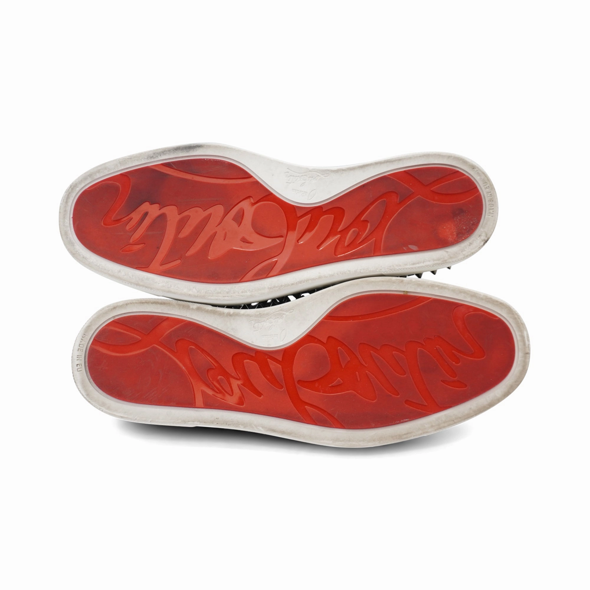 Slip On Wedge Christian Louboutin Spike Slip-On Sneakers - Men's 41