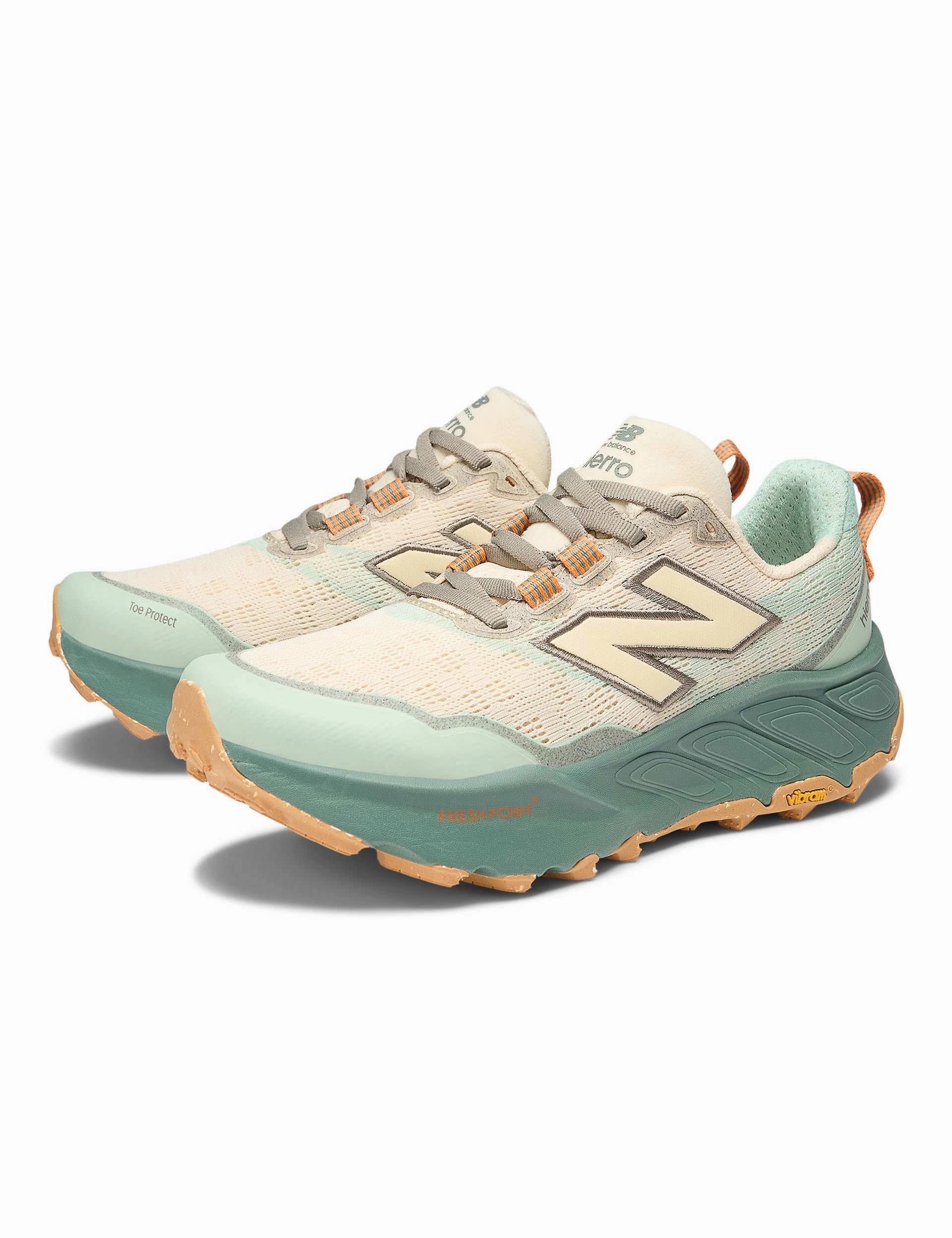 Fresh Foam X Hierro v9 Shoes - Calcium/Dark Juniper Torrent 2 Trail Running Shoes