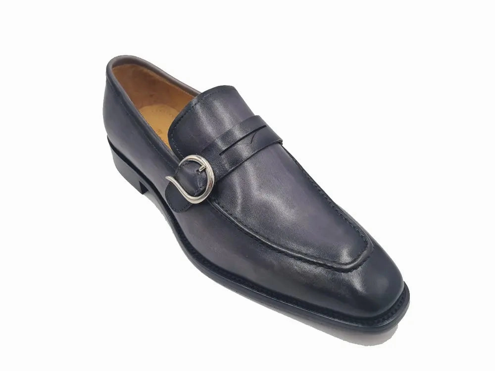 Hogan Brogues Single Monk Strap with modern buckle