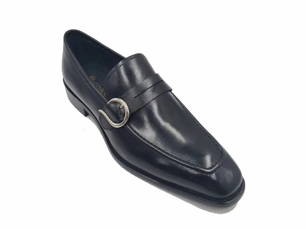Paraboot Brogues Single Monk Strap with modern buckle