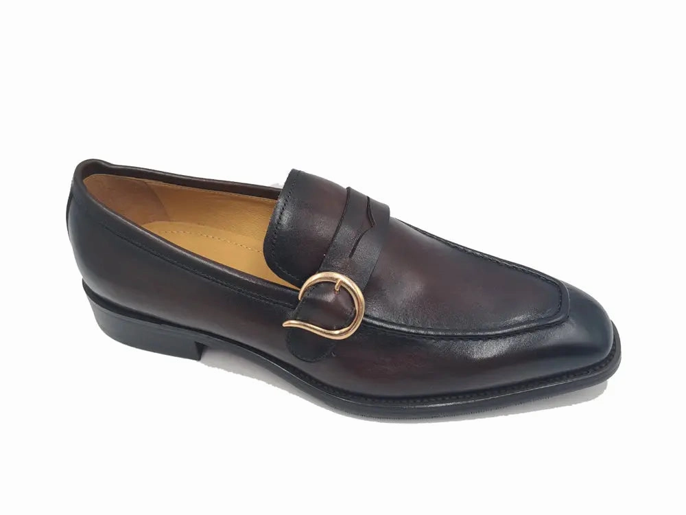 Single Monk Strap with modern buckle Goodwin Smith Brogues
