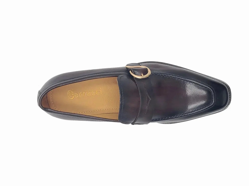 Tying Kilt Brogues Single Monk Strap with modern buckle