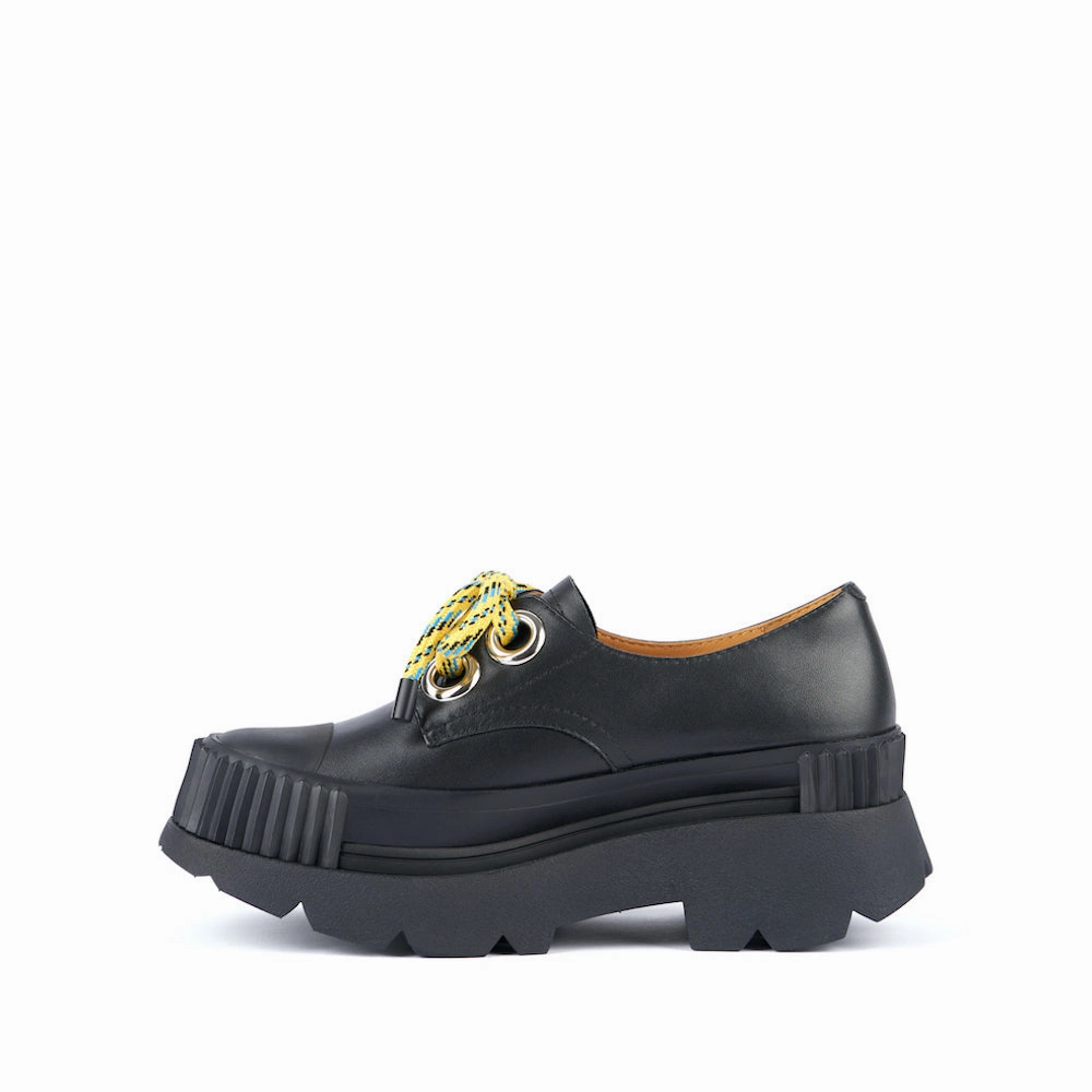 Double Wide Mary Jane Shoes ESKER ERA BLACK