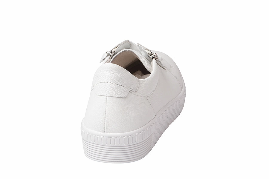 Hi-shine 6 Eye Brogue Boot GAB MILLER WHITE