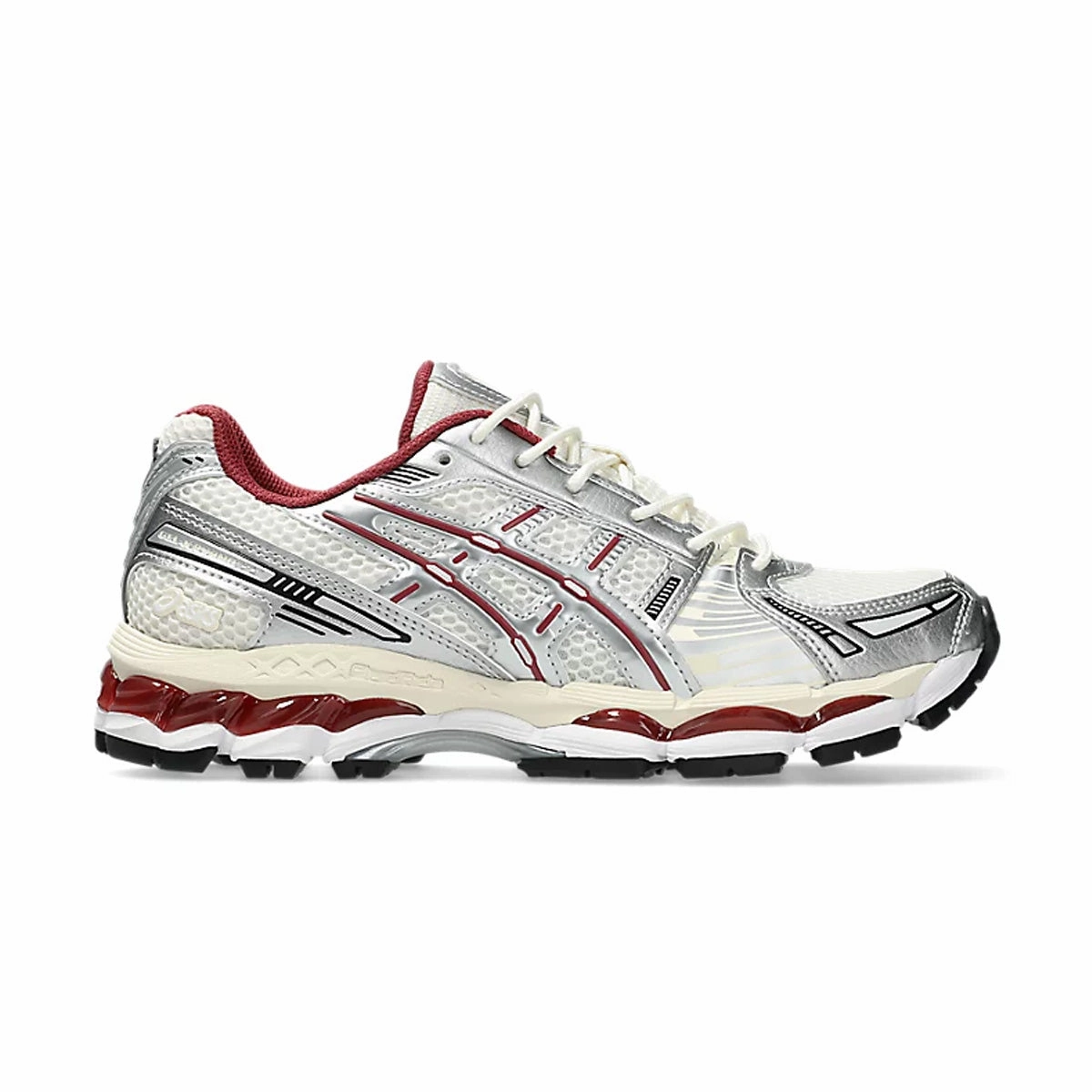 Gel-Kayano 12.1 'Cream Pure Silver' Discounted Asics Running Shoes