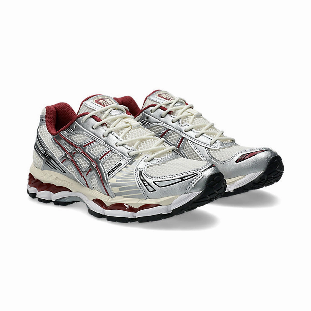 Sale Asics Shoes Gel-Kayano 12.1 'Cream Pure Silver'