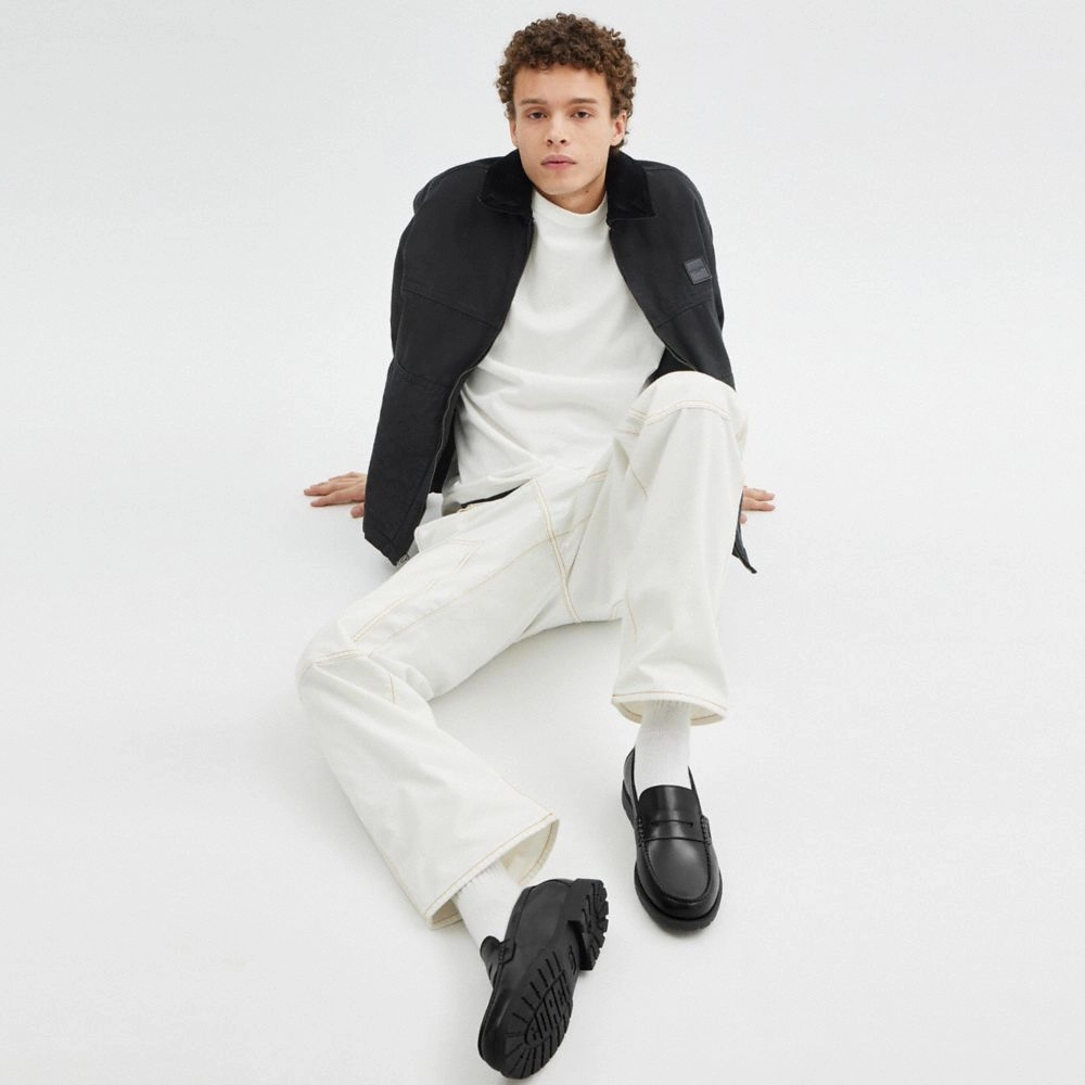 Loafers Restaurant Baltimore Md Coach Reagan Penny Loafer Black