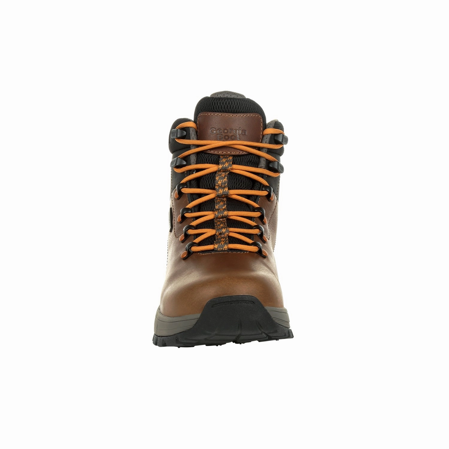 Georgia Mens Brown Leather Eagle Trail WP Hiking Boots Best Hiking Shoes For Achilles Tendonitis