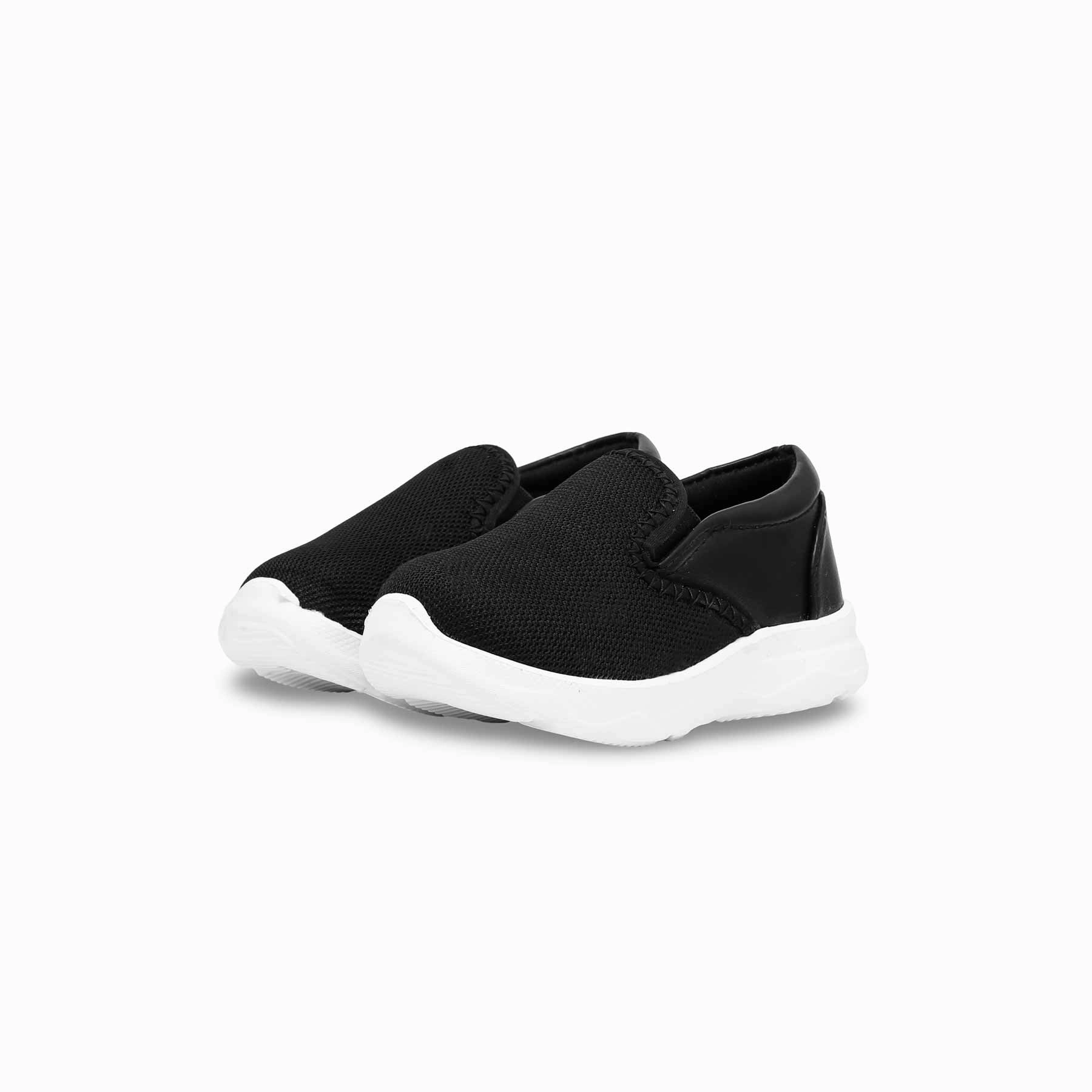 Asic Casual Shoes Girls Black Casual Canvas KD2187