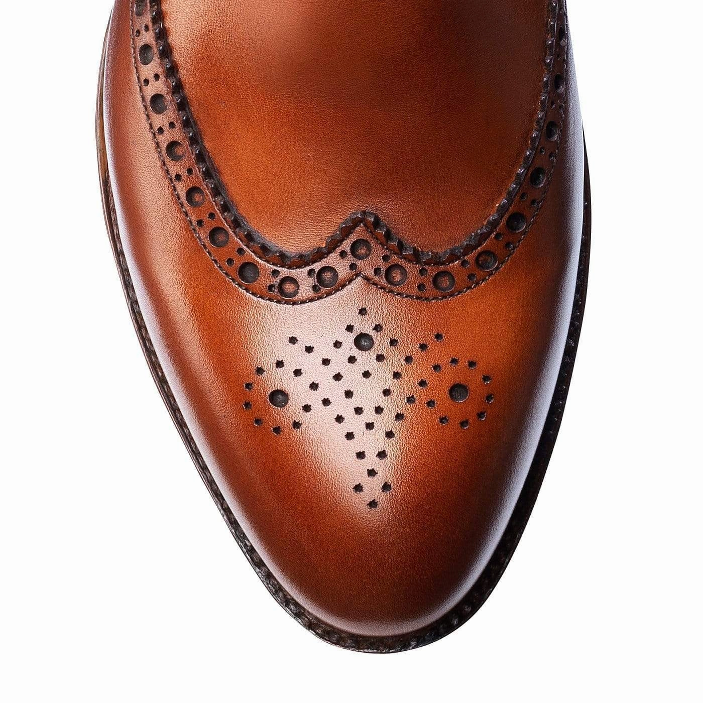 Brogue Punch Tool Daisy Tan Burnished Calf