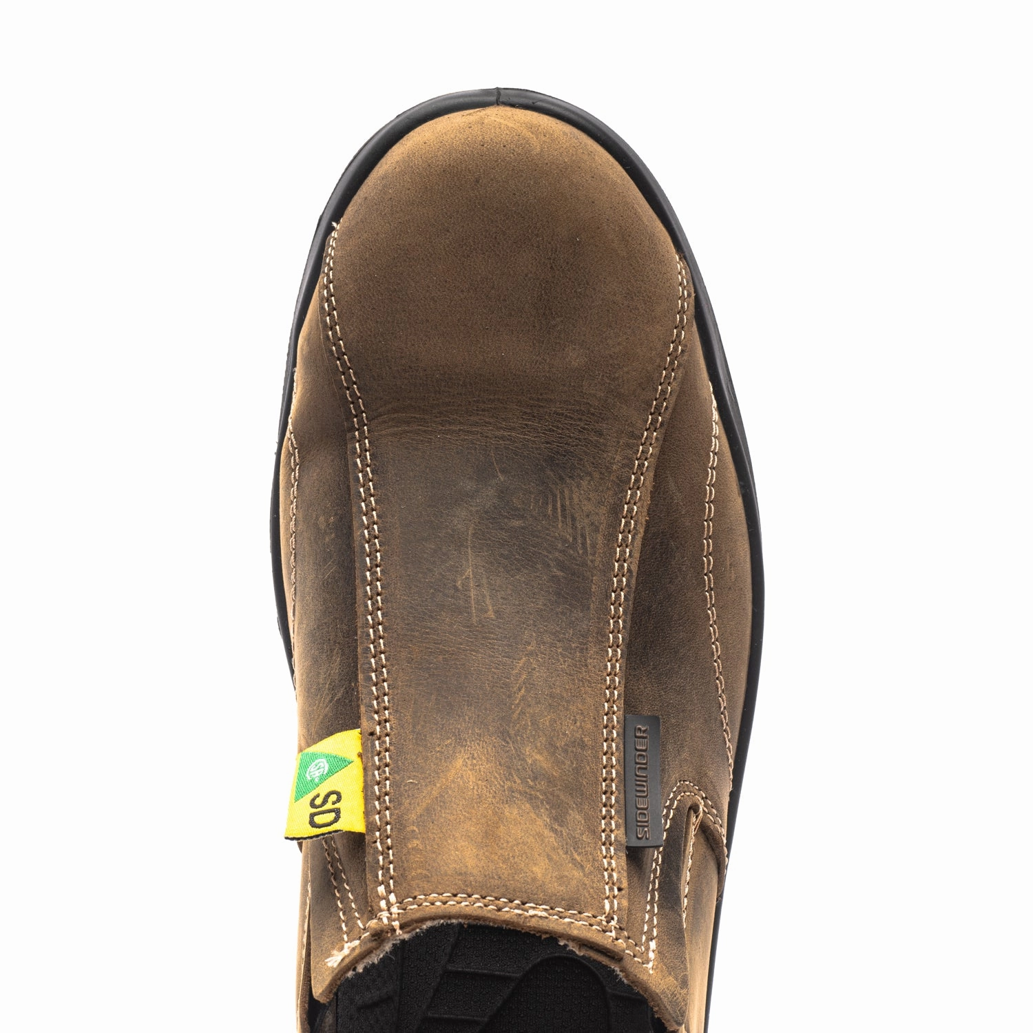 Glide Men's Composite Toe Slip On Oxford Safety Shoes 463 Suede Oxfords With Jeans