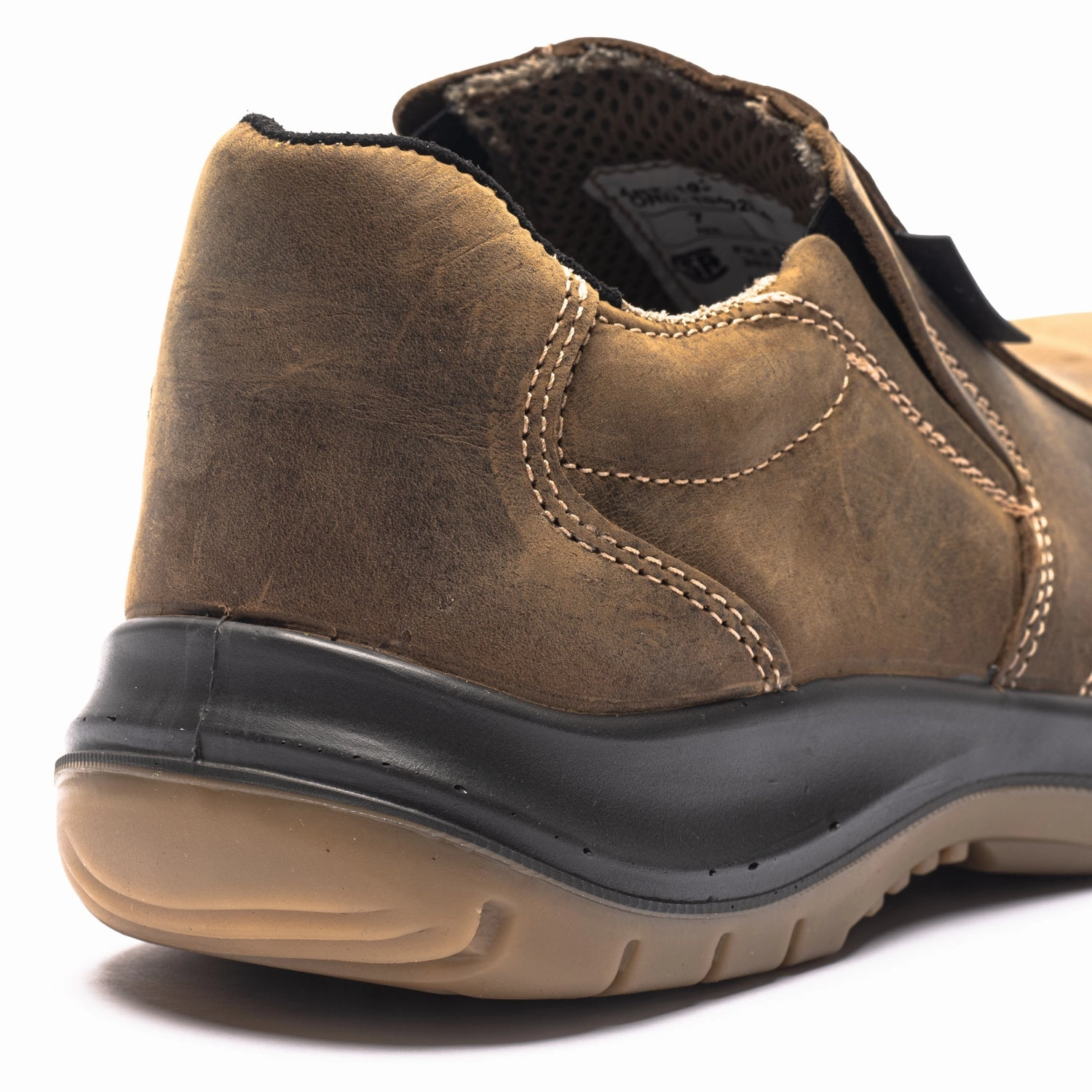 Glide Men's Composite Toe Slip On Oxford Safety Shoes 463 2.zerogrand Laser Wingtip Oxford Shoe