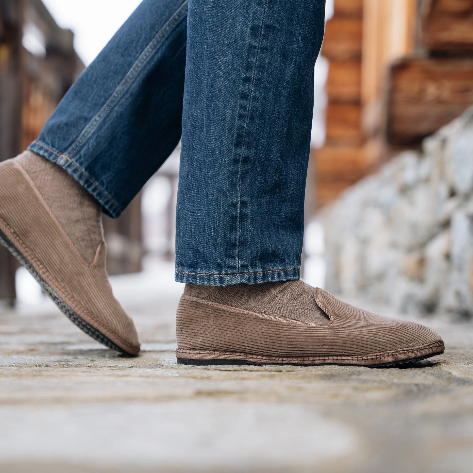 Wide Slip On Snow Boots Gncch