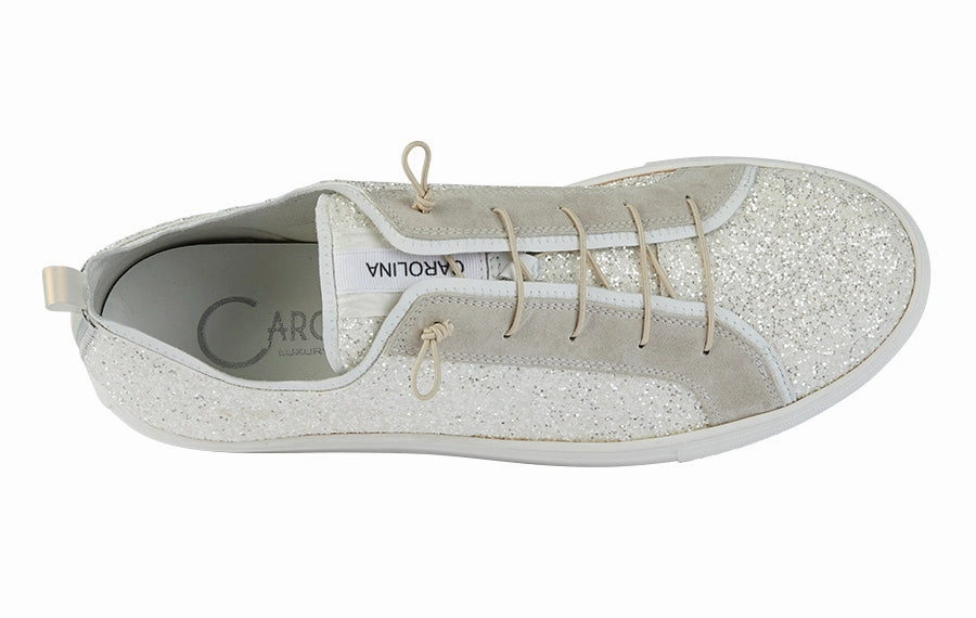 Don Agora White 3989 Bex Smooth Leather Brogue