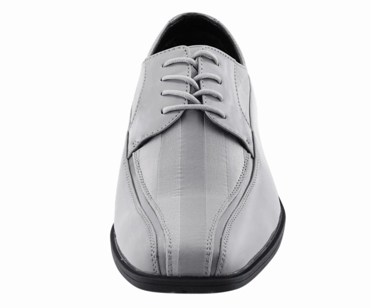179 Grey Shop Oxford Shoes