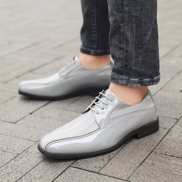 179 Grey Channing Oxfords