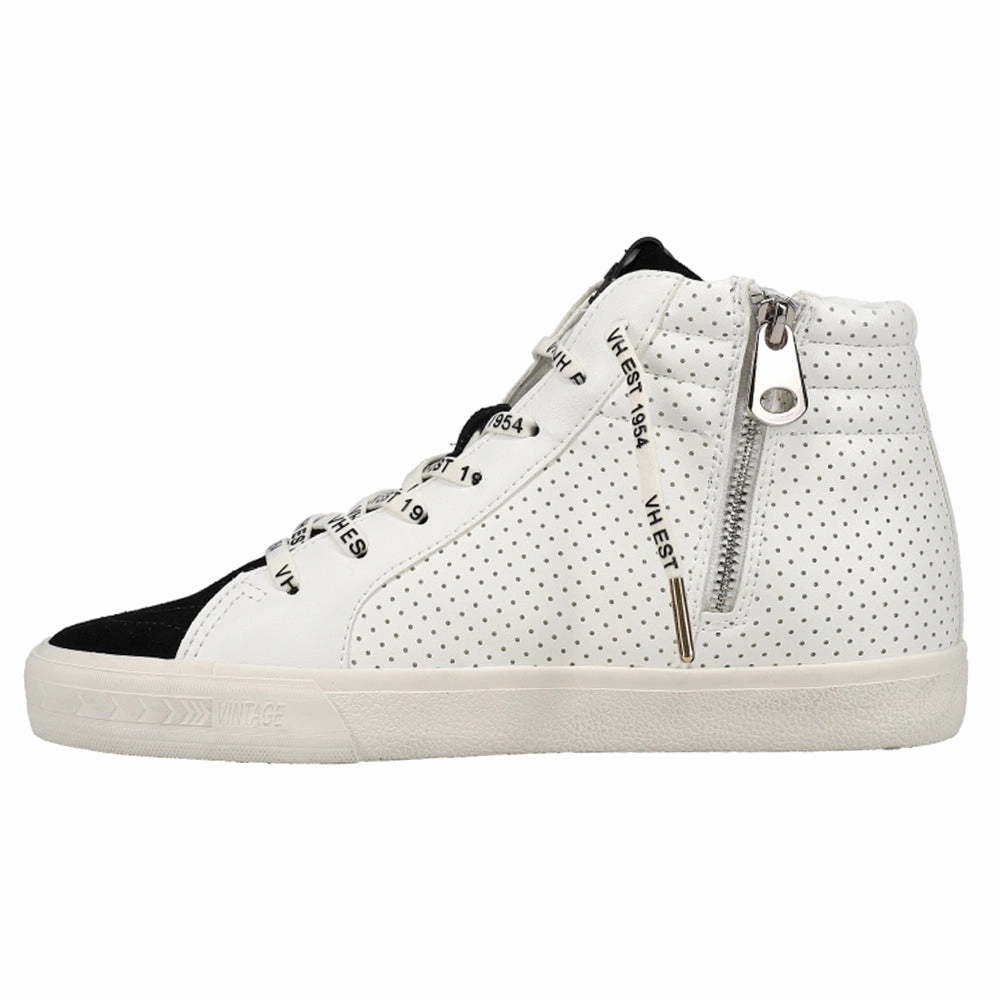 Lester Perforated High Top Slip On Sneakers Hiking Slip On Shoes