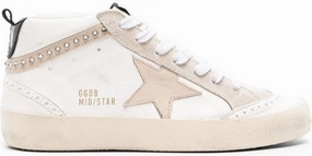GOLDEN GOOSE MID STAR LEATHER SNEAKERS 3989 Brogue