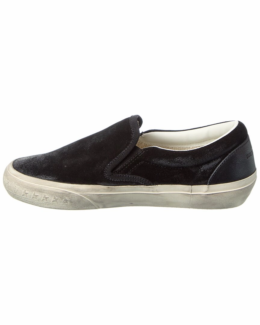 Suede Slip Ons Golden Goose VCE Penstar Suede Slip-On Sneaker