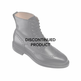 Grace Black Wax Calf & Black Country Calf Lace Up Shoes Definition