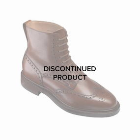 Grace Tan Scotch Country Grain Lace Up Running Shoes