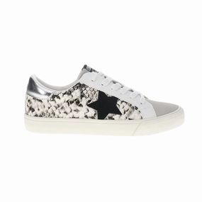 Grande Snake Print Metallic Slip On Sneakers Slip On Dr Martens
