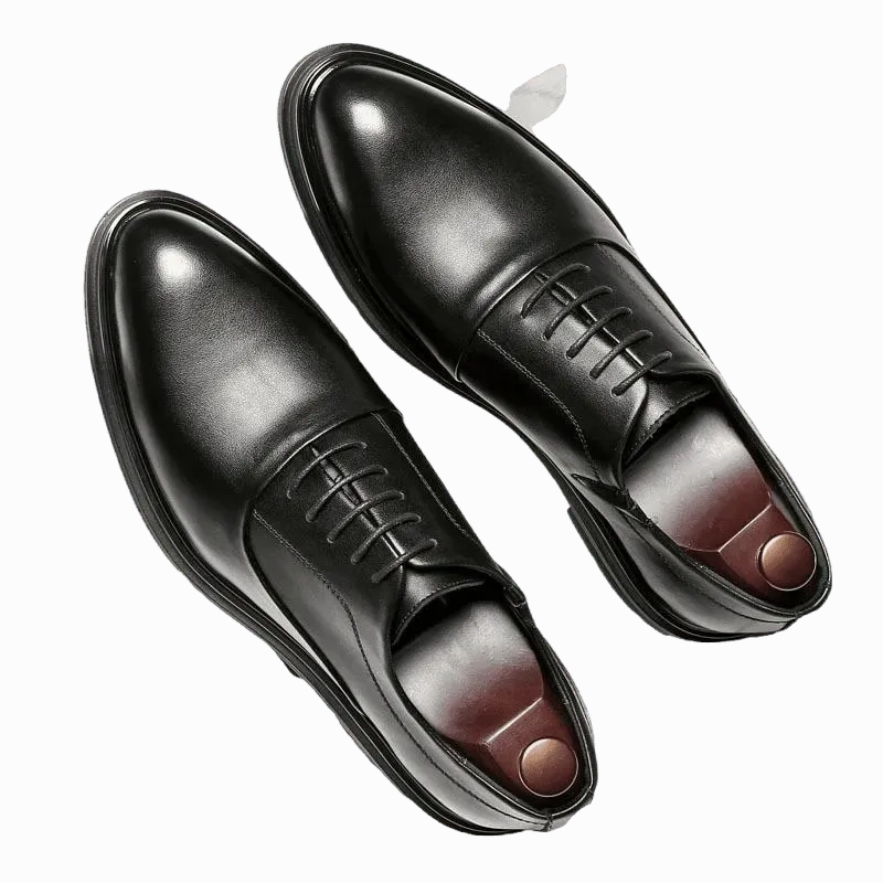 Men  Dress Shoes -  Ronald Leather Oxford Shoes Wholecut Oxfords