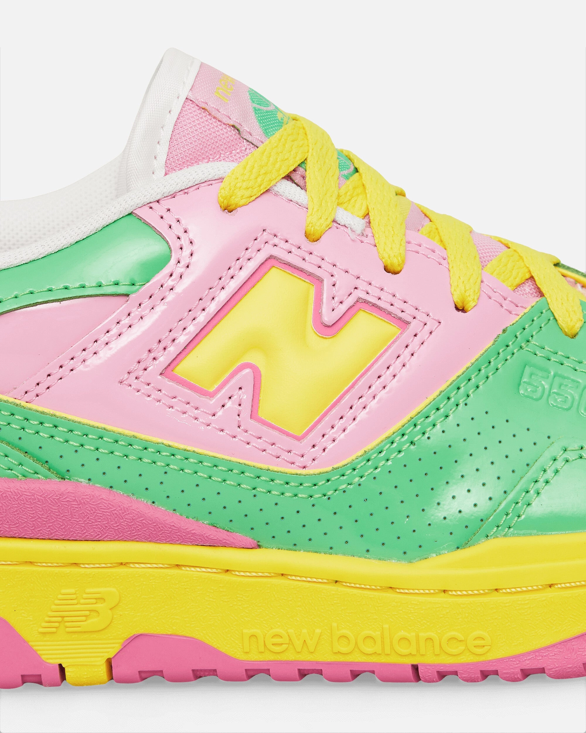 550 Sneakers Pink / Green / Lime Freak Basketball Shoes