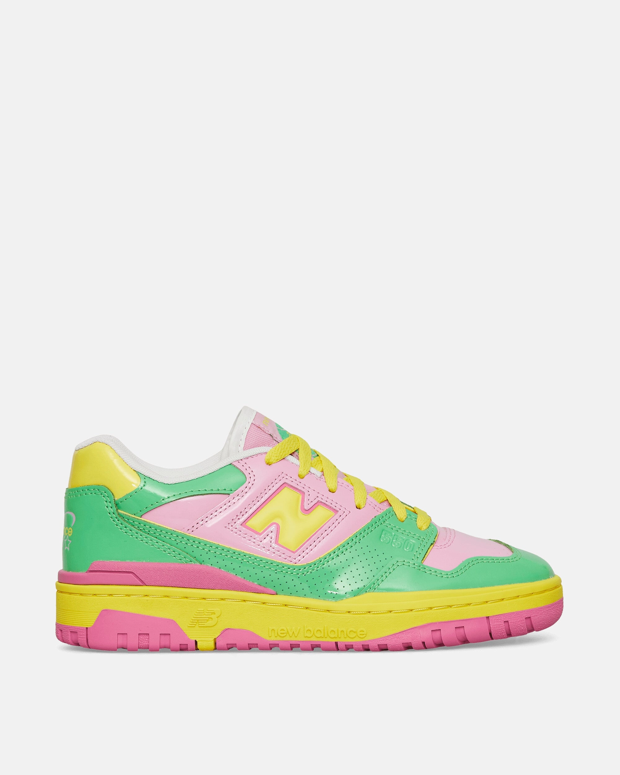 550 Sneakers Pink / Green / Lime Best Guard Basketball Shoes