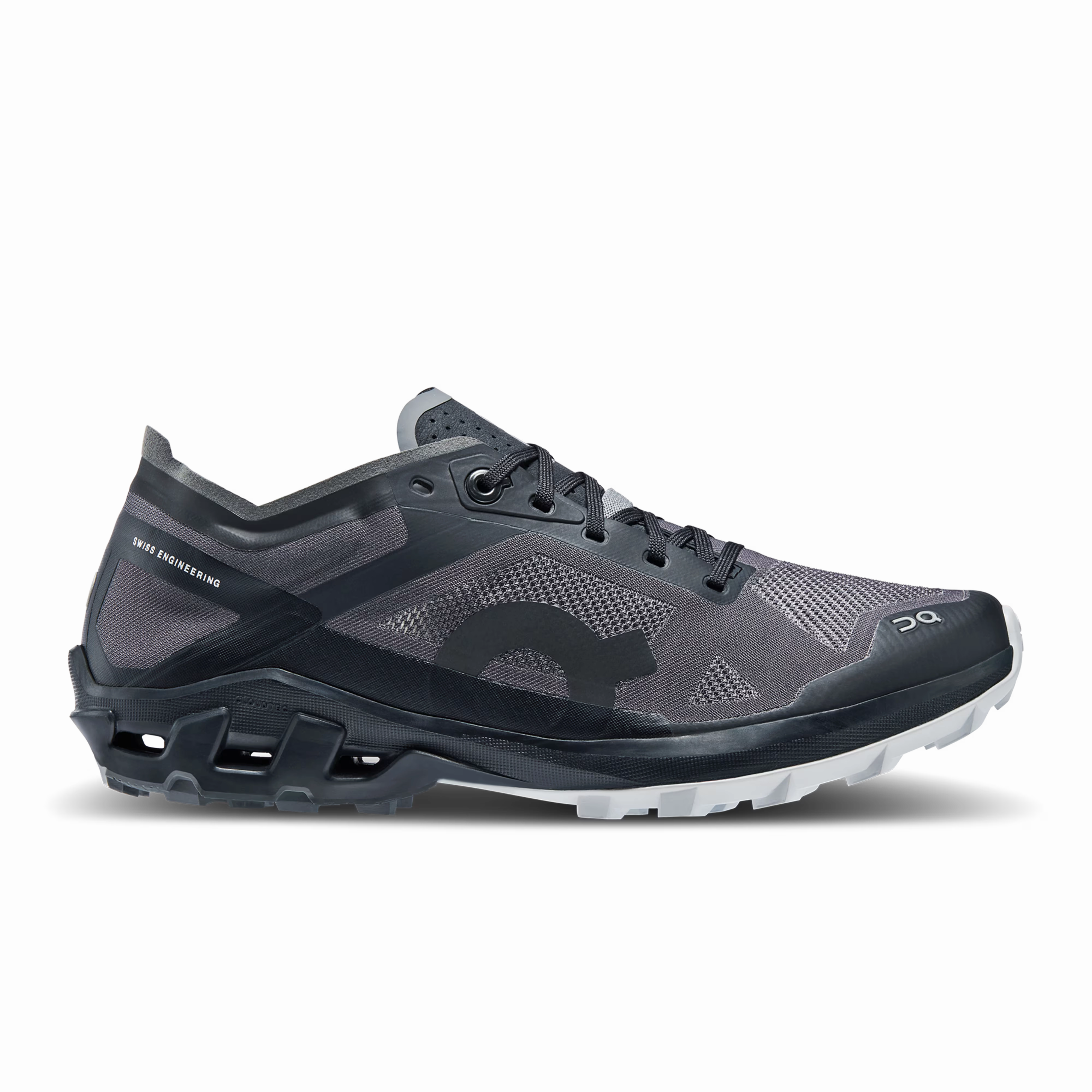 Women's On Cloudventure Peak 3, Black/Glacier, 6.5 B Medium Peregrine 10 St Trail-running Shoes