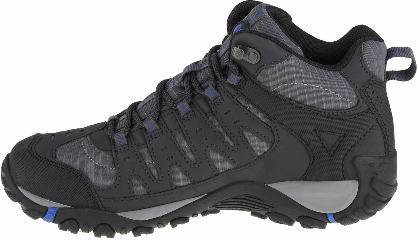Hiking Shoes For Roofing Merrell Accentor Sport Mid GORE-TEX Mens Walking Boots - Black